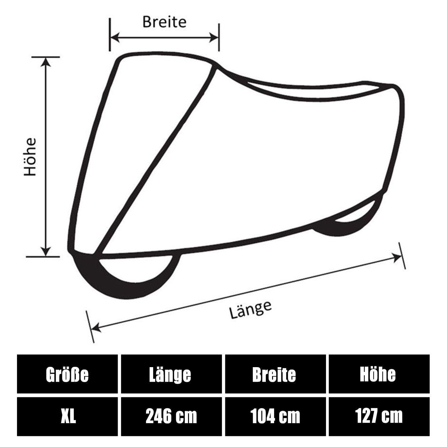 Rolektro, Motorrad/Roller Abdeckplane XL