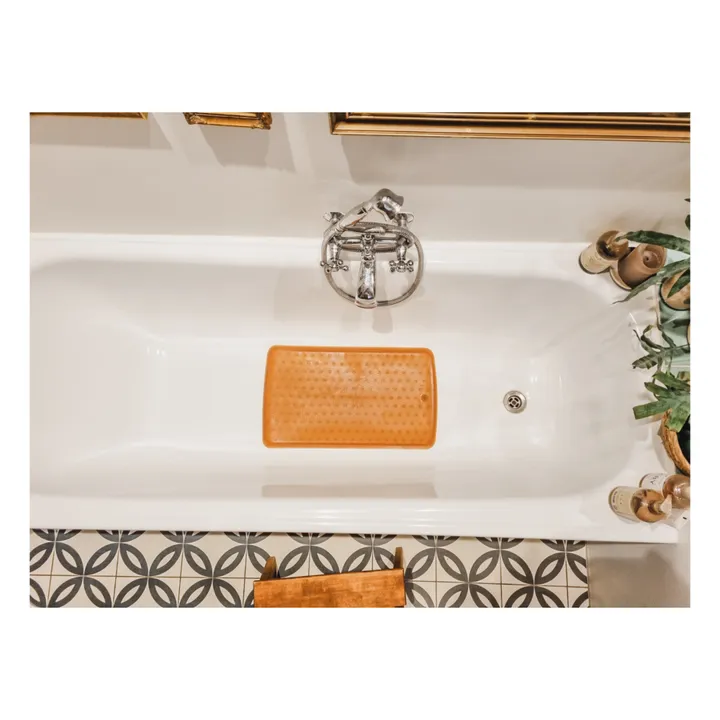 Hevea Tapis de bain anti-dérapant en caoutchouc naturel