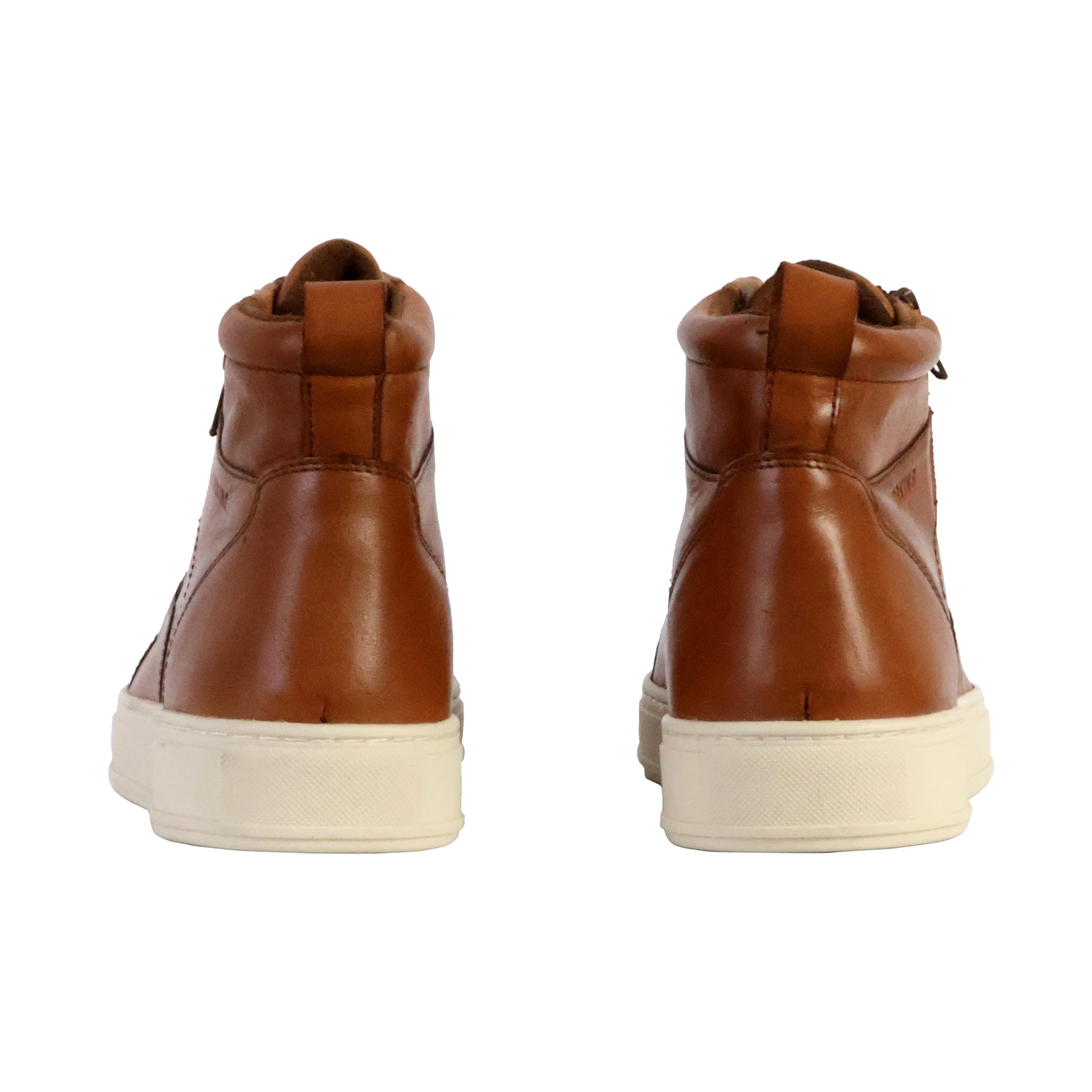 Basket montante cuirbille | Marron
