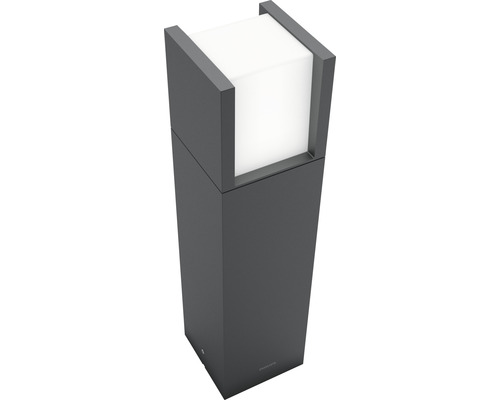 LED-padverlichting IP44 aluminium 6W 600 lm 2700 K HxB 400x100 mm Arbour antraciet