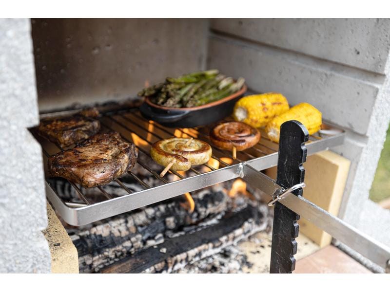 Nouvel Grillrost Einlage, 46 x 32.5 cm Rost zu Schwenkarm