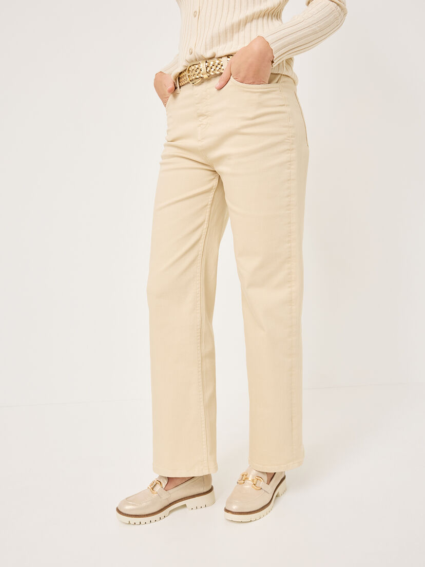 Jeans - beige
