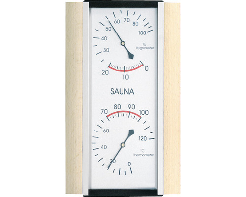 Sauna klimaatmeter Roro N 12x21 cm