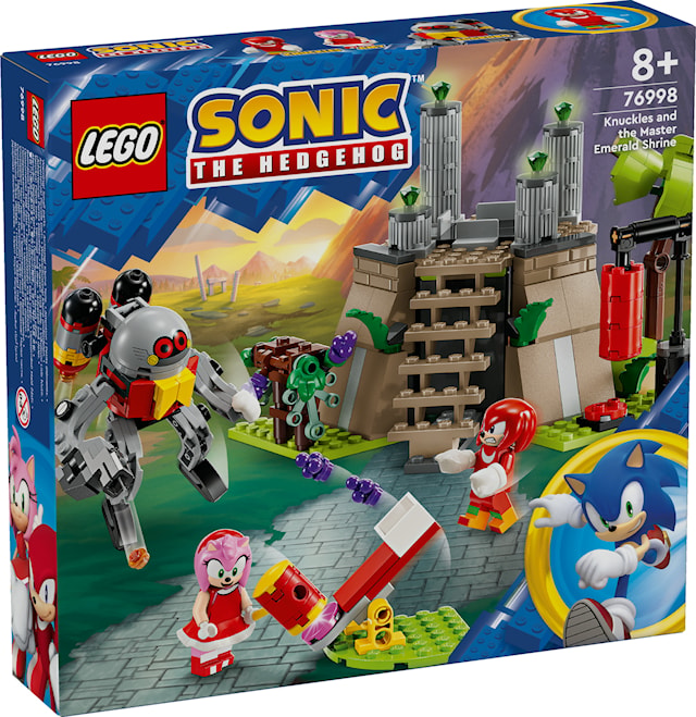 Knuckles og Master Emerald-helligdommen LEGO® Sonic (76998)