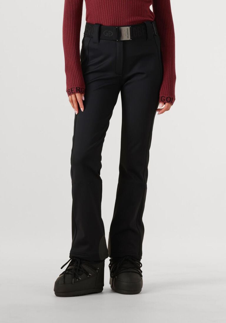 zwarte goldbergh wijde broek pippa ski pants