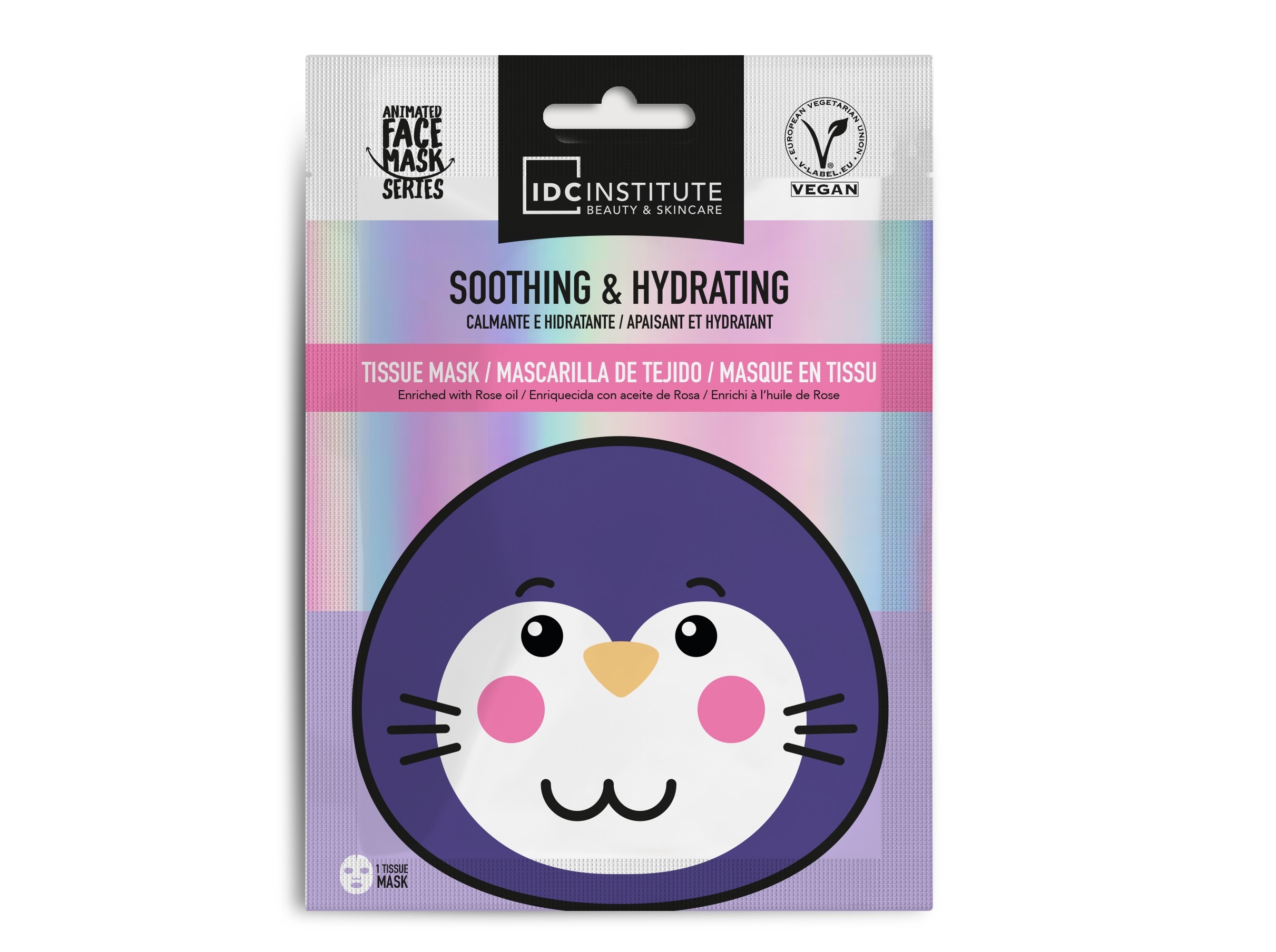 MASCARA ROSTO IDC INSTITUTE SOOTHING & HYDRATING UN