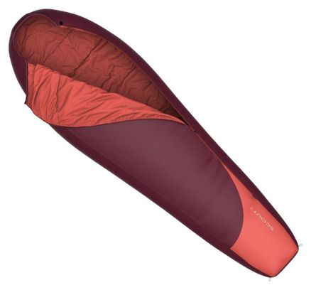Sac de couchage momie d'extérieur Hannah Scout w 120 femme gauche -10°C-Rouge