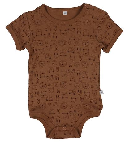 Pippi Baby Bodyer k/æ - 4-pak - Blåe Mirage