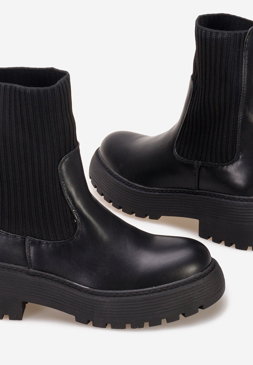 Bottines femme noires Ezora