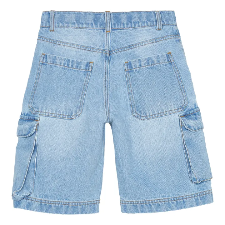 Finger in the nose Short Cargo Cruiser | Denim bleached