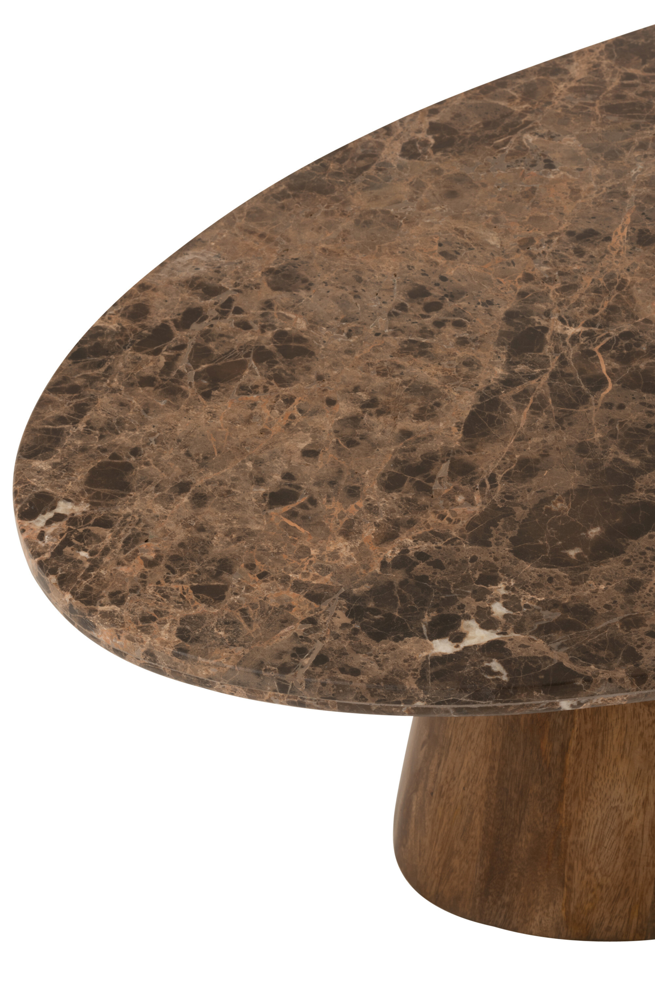 Salontafel Benjamin marmer/mangohout