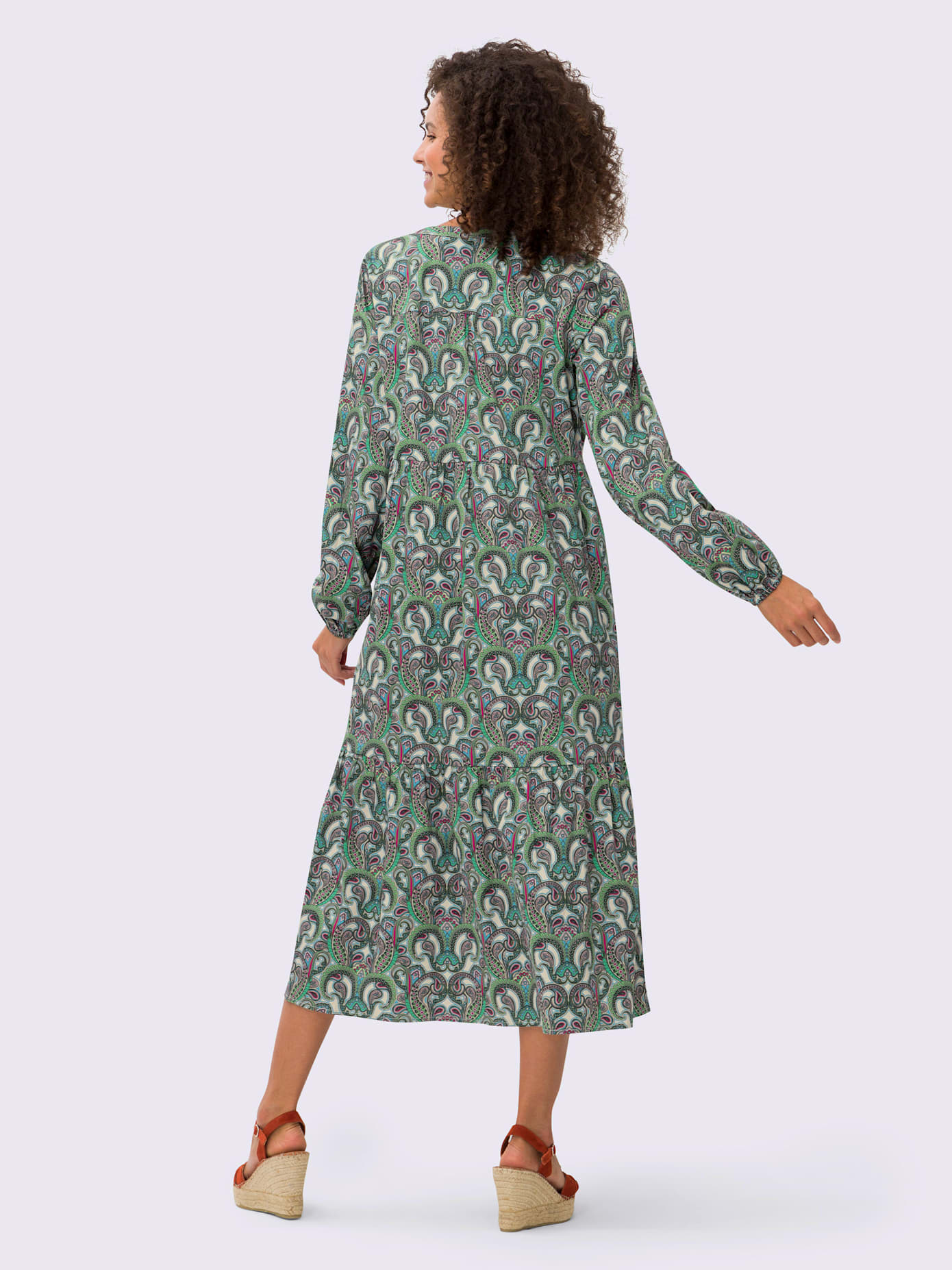 Robe imprimée qualité tissée