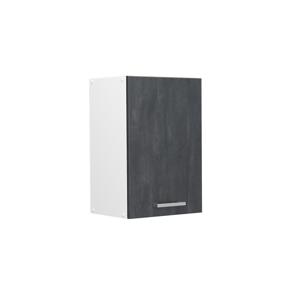 Vicco Hängeschrank R-Line Schwarz Beton Weiß 40 cm