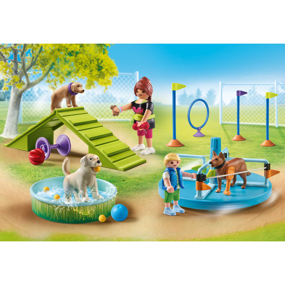 PLAYMOBIL My Life hondenpark 71745