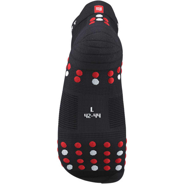 Chaussette running COMPRESSPORT PRO RACING SOCKS V4.0 RUN LOW BLACK