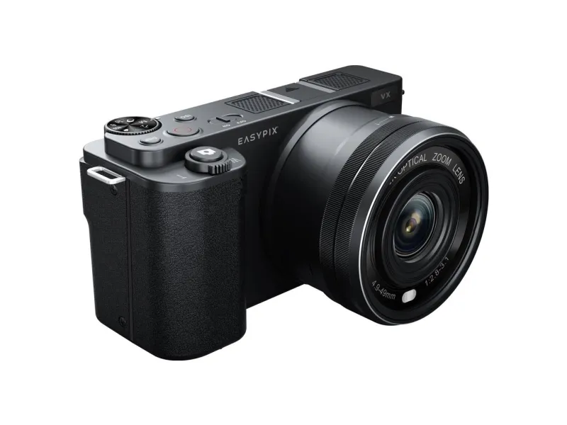 EASYPIX | Megapixel 64 MP | Digital zoom 4x x | ISO sensitivity (max) 3200 | Wi-Fi | Juodas