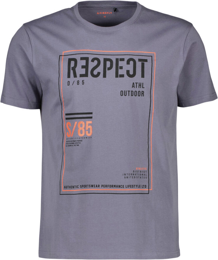 Firefly Anthony Printed T-shirt Grå
