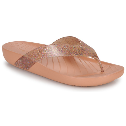 Crocs - Crocs Splash Glitter Flip - Corail