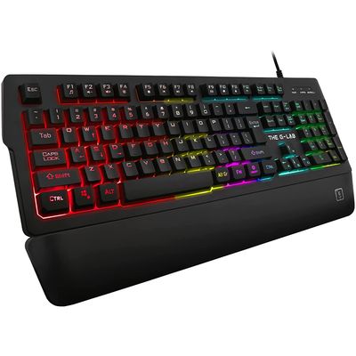 The G-Lab KEYZ PALLADIUM - Clavier filaire rétro-éclairé