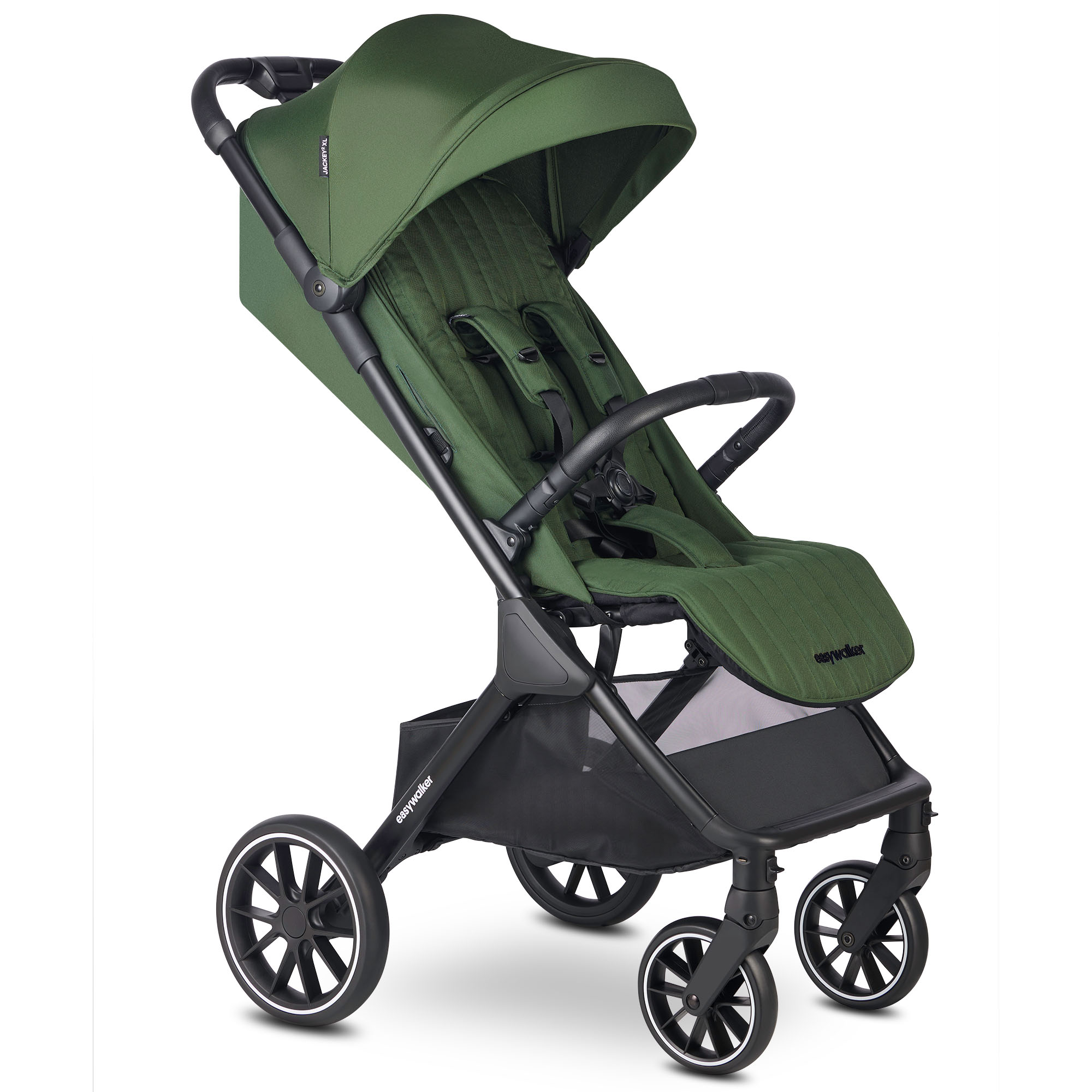 Easywalker Jackey2 XL buggy Deep Green - buggy's - Prénatal