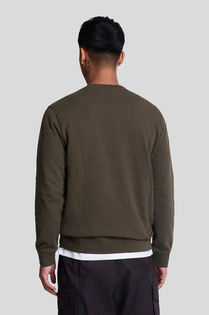 Lyle & Scott sweater donkergroen