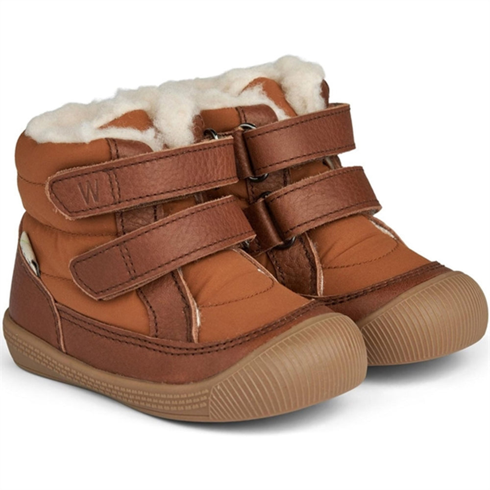 Vinterstøvler Daxi Wool Tex Cognac - Wheat