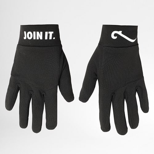 Gants Join It Noir Blanc