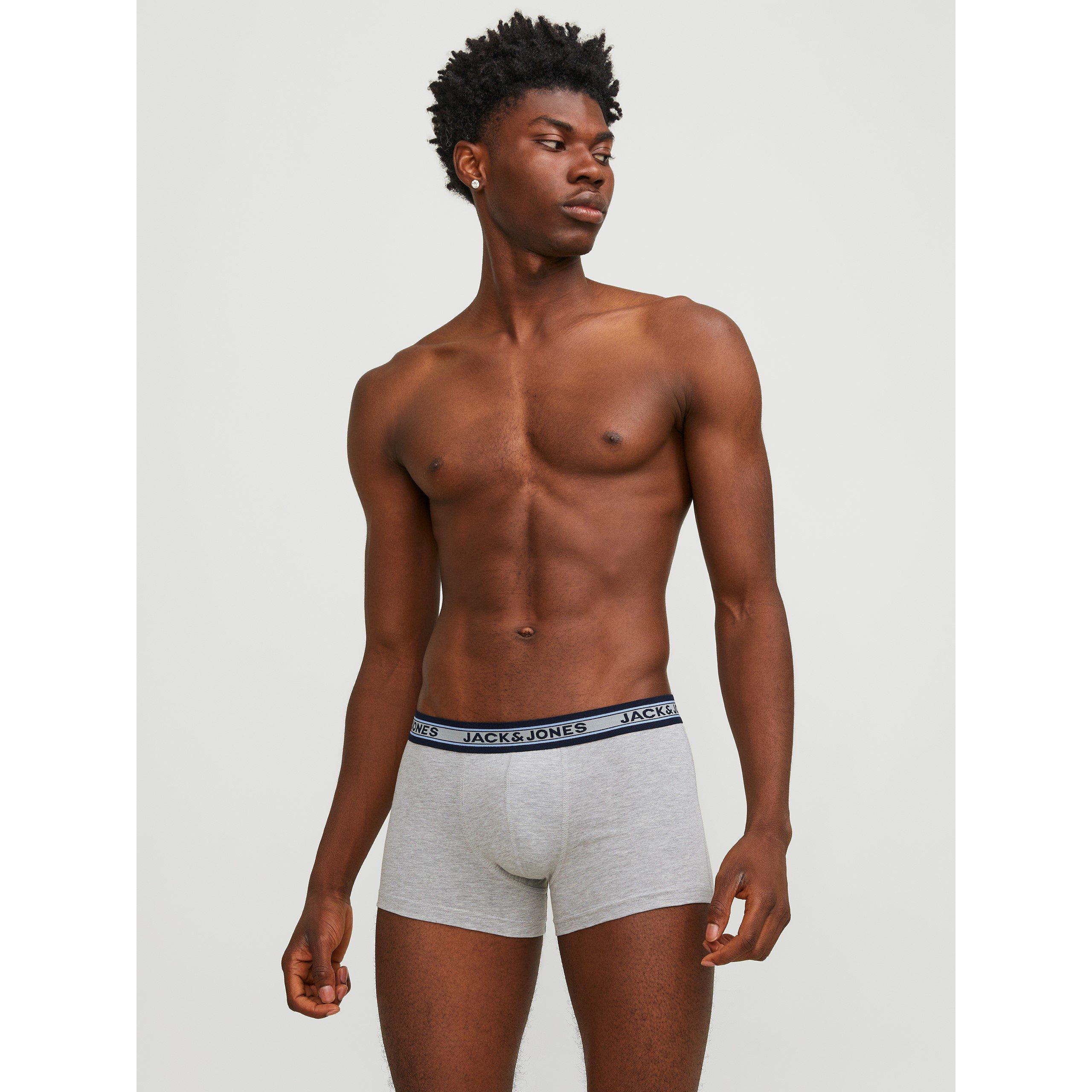 Jack and Jones Solid Mens 10 Pack Boxer Trunks