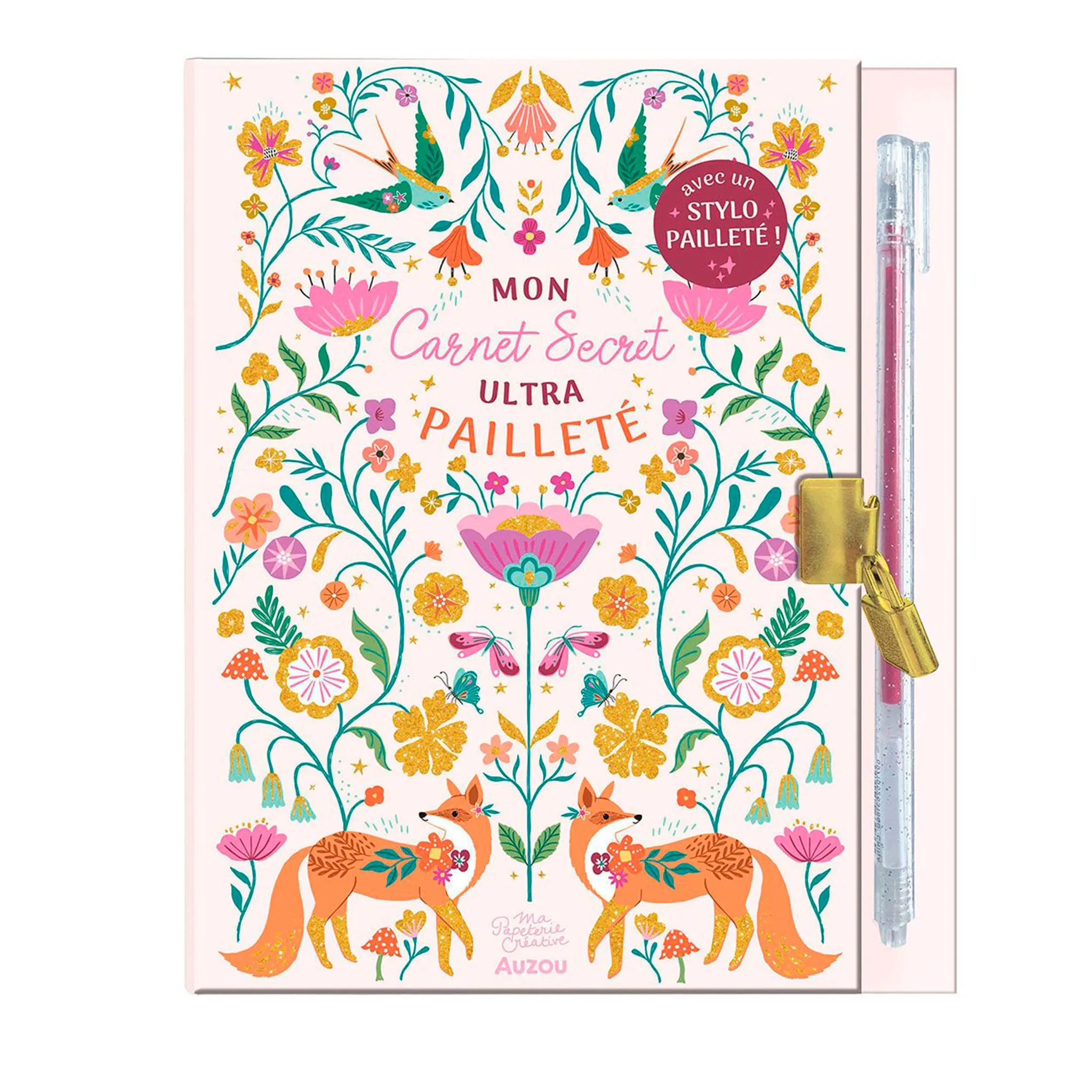 Auzou Mon Carnet Secret Ultrapailleté
