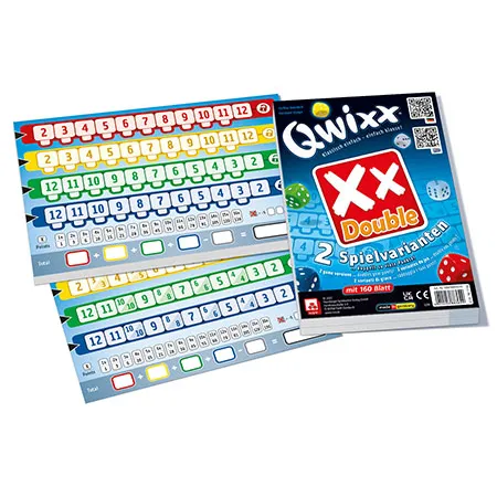 Nürnberger Spielkarten QWIXX - Double - Zusatzblöcke (2er)