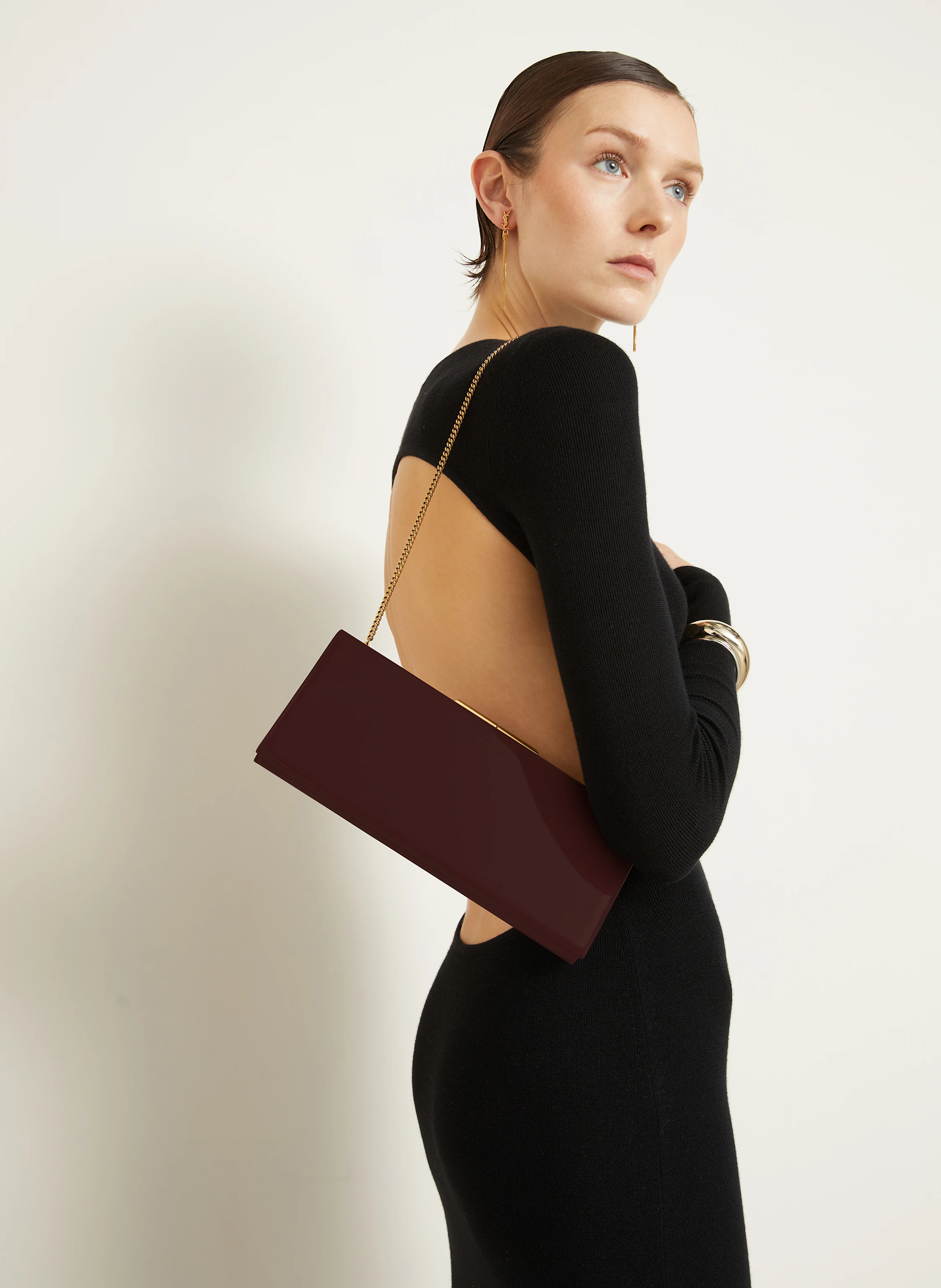 SAINT LAURENT Clutch MIDNIGHT