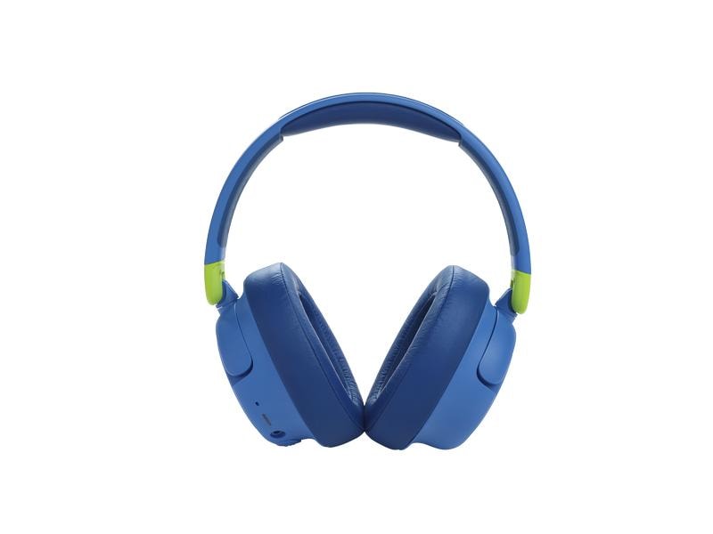 JBL Wireless Over-Ear-Kopfhörer JR460NC Blau Kabellose Over-Ear-Kopfhörer mit Geräuschunterdrückung für Kinder
