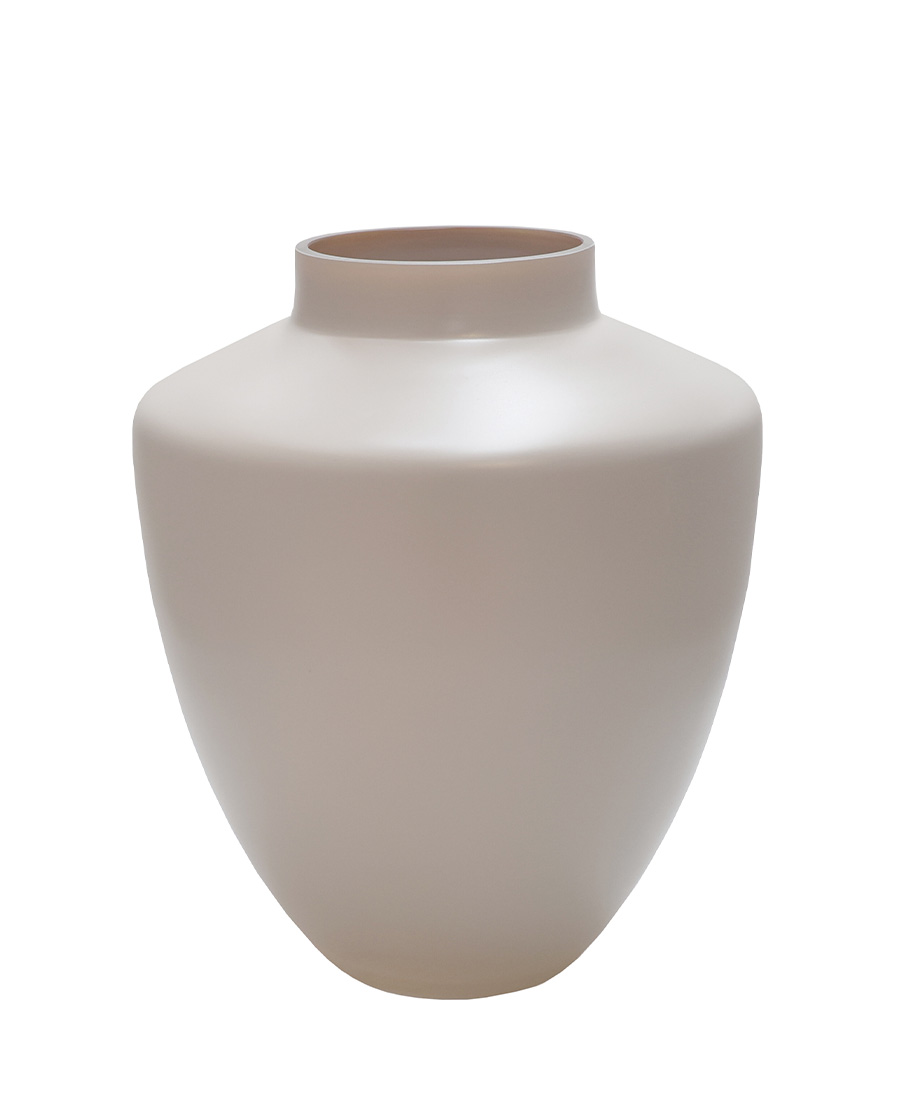 Vaas Tugela S matte ivory Ø24,5 x H29 cm