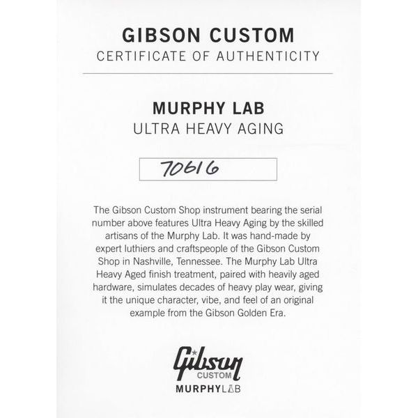 Gibson Les Paul 57 Goldtop UHA