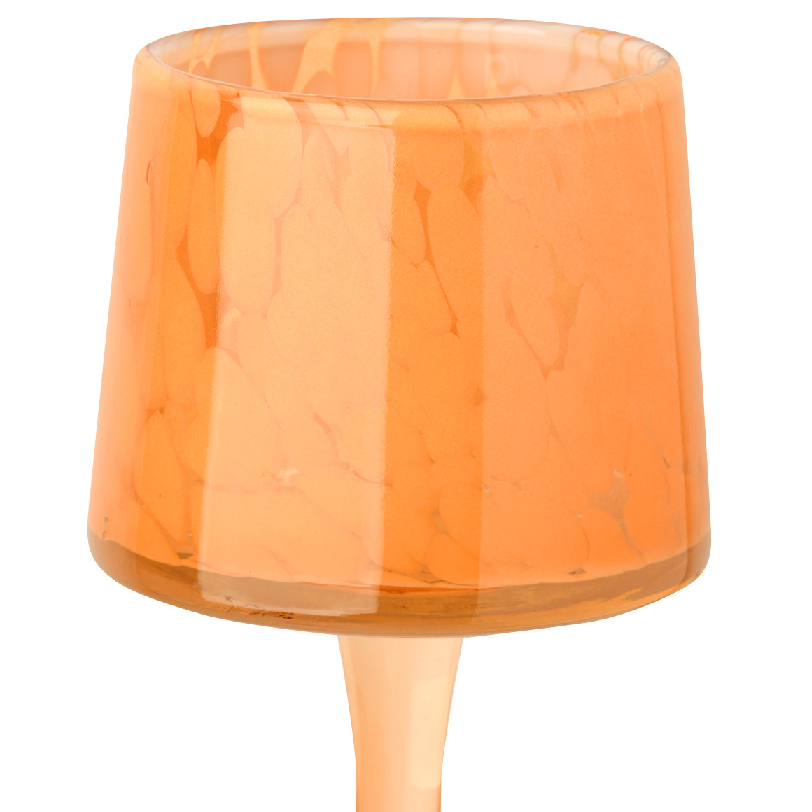 My Home Kerzenhalter mit Farbverlauf hellorange