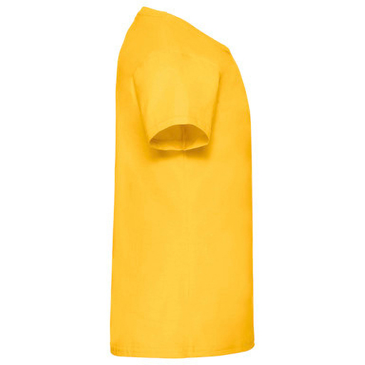 Camiseta básica de manga curta 100% algodão de primeira qualidade (pacote com 2) Fruit Of The Loom
