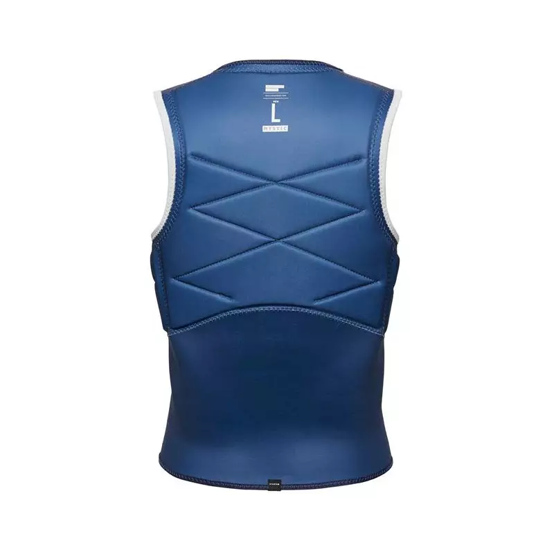Gilet impact MYSTIC Outlaw Fzip Off White