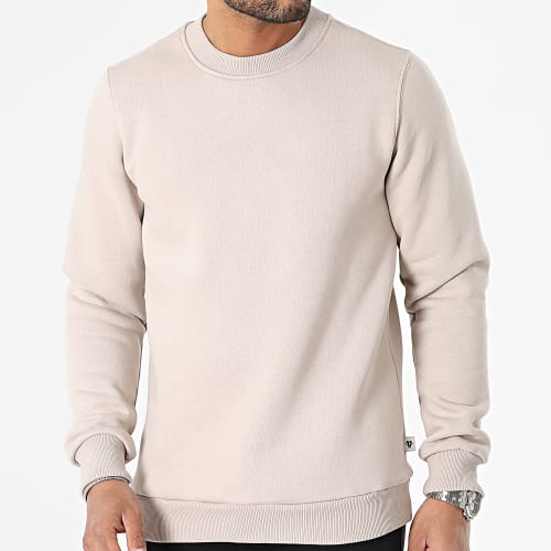 Sweat Crewneck Beige Taupe