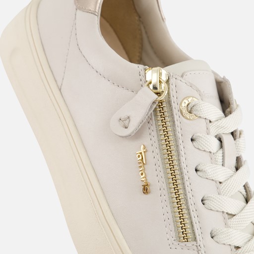 Tamaris Comfort Sneakers wit Leer
