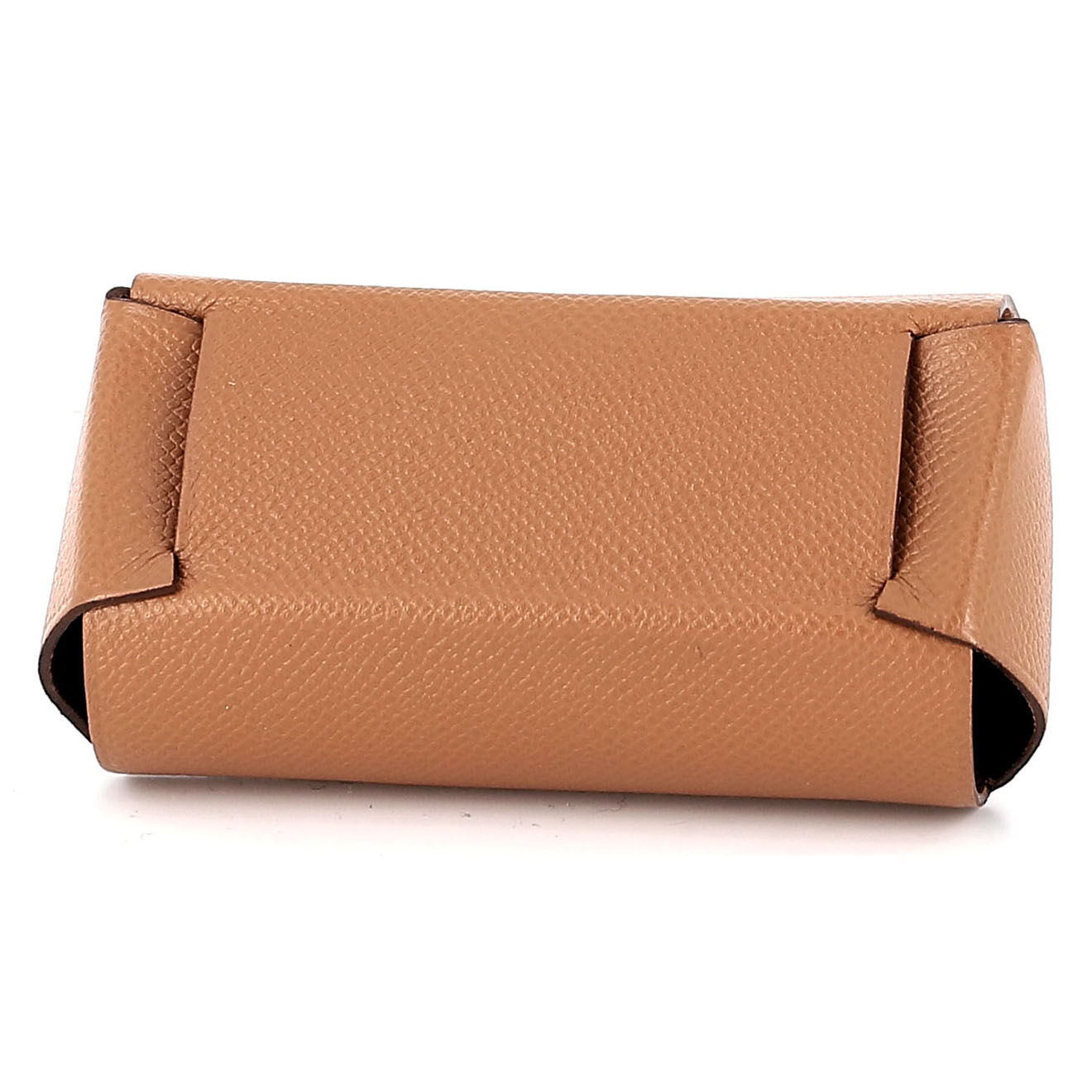 Hermès Etui à rouge à lèvres en Cuir marron - Parfait état