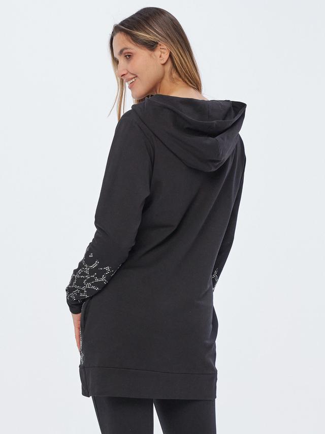 Longsweatshirt in Courtelle Jersey