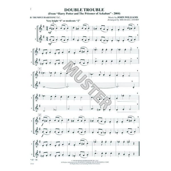 Alfred Music Publishing Movie Duets For All Trumpet