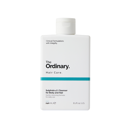 The Ordinary Sulphate 4% Cleanser for Body & Hair, 240 ml