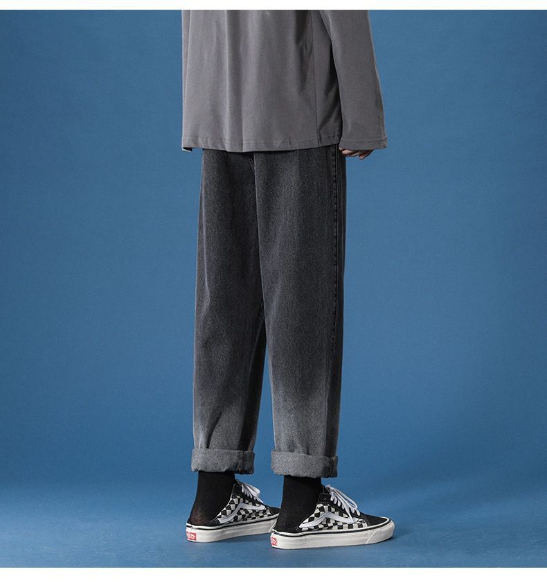 POSI - Rechte jeans met kleurverloop