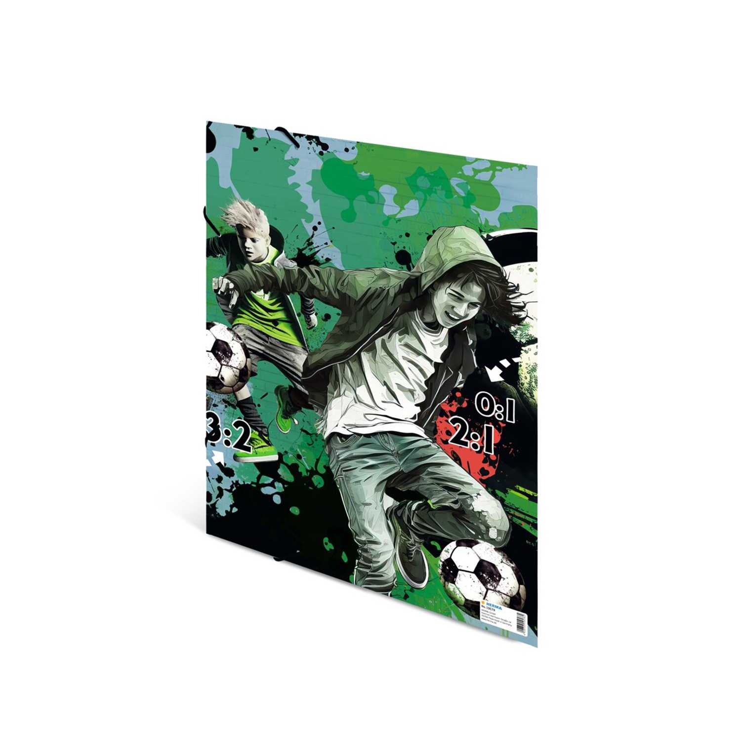 Sammelmappe Street Soccer A3 Karton