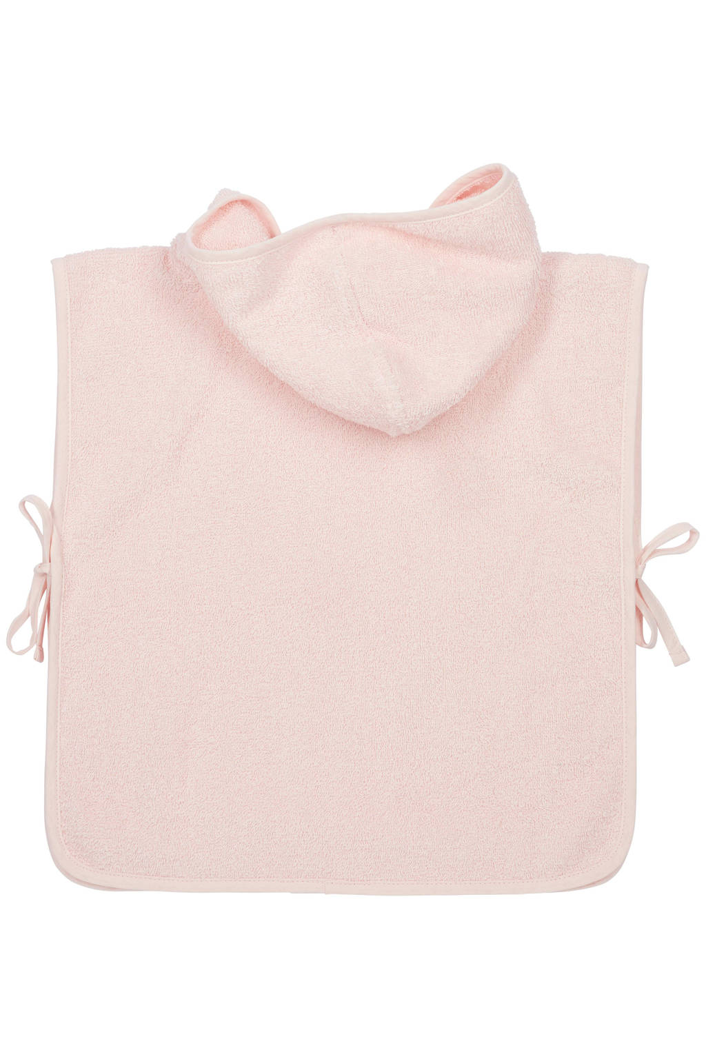 basic badstof badponcho 1-3 jaar soft pink