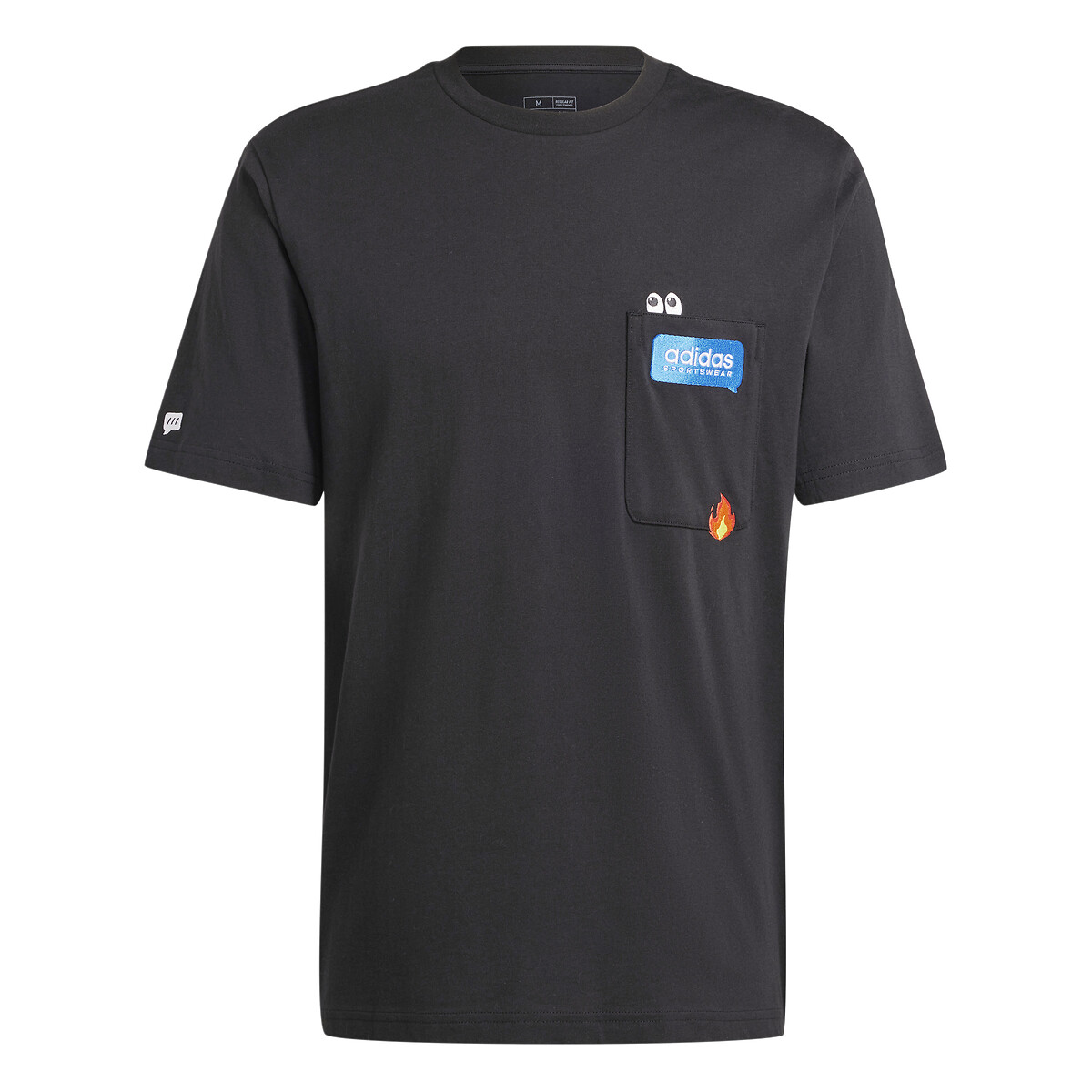 Camiseta de manga curta adidas Performance com estampa de emojis