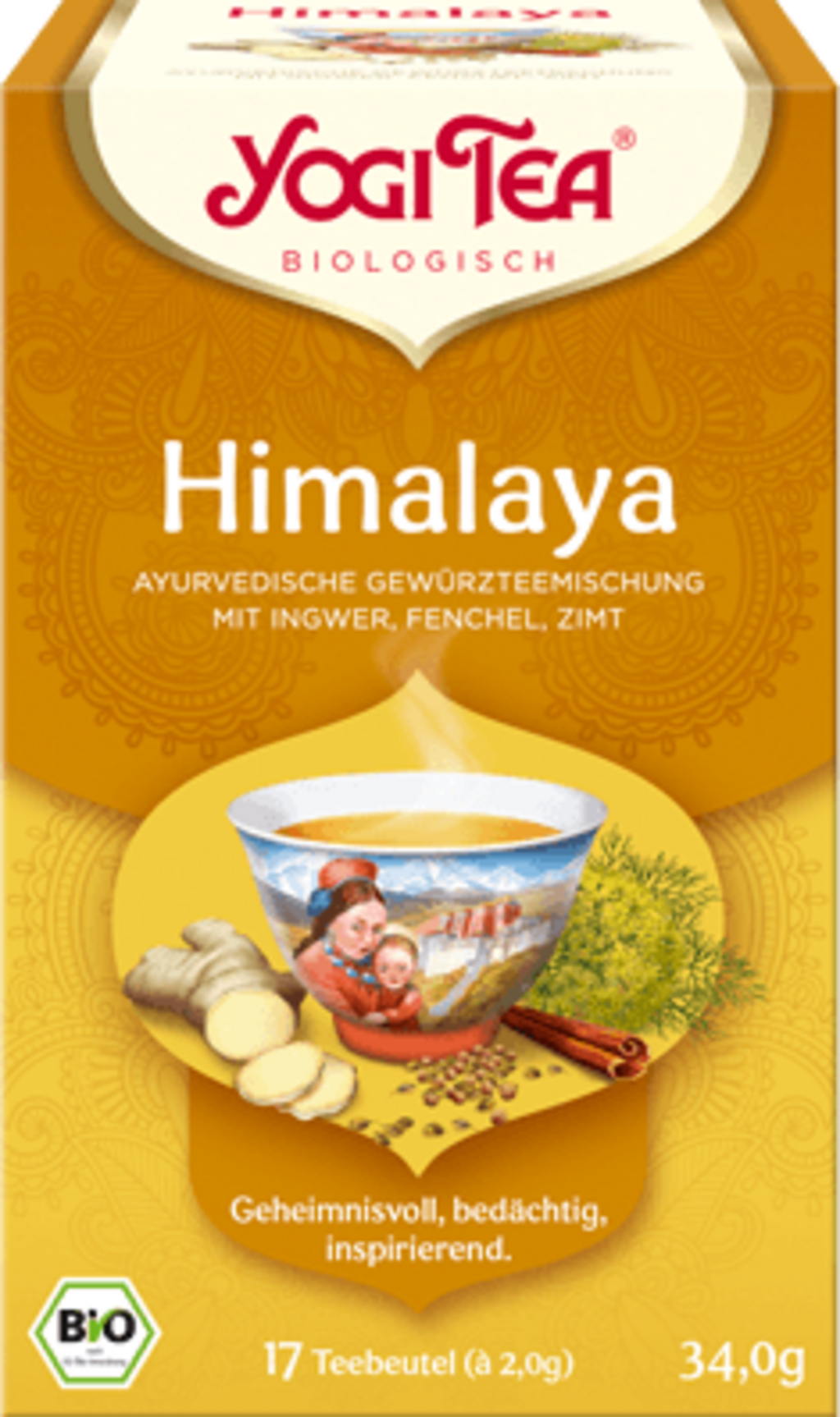 Yogi Tea  Himalaya Gewürzteemischung Bio, 34 g