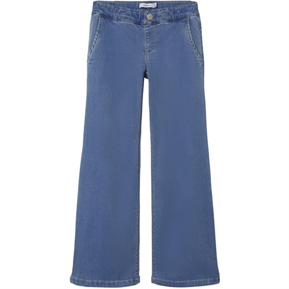 Light Blue Denim Salli Wide Jeans Noos