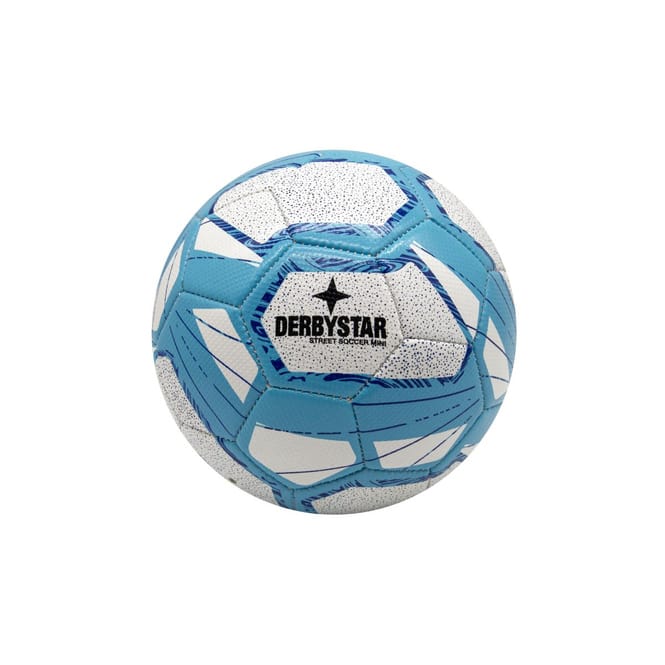 Derbystar - Mini Fußball - Street Soccer - weiß/blau